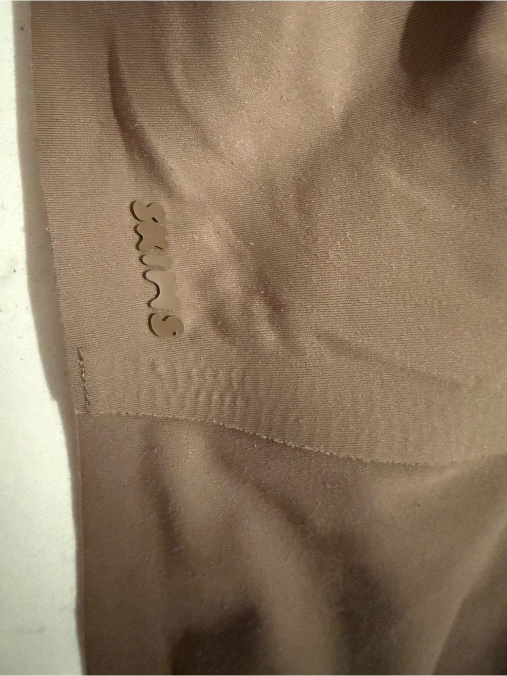 SKIMS Seamless Tan Brown Wireless Scoop Bralette - Picture 2 of 3